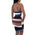 Ellen Striped Midi Dress #Stripe #Strap